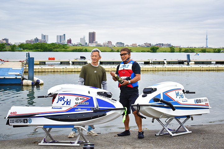 カワサキ ジェットスキー550（1981 JS440グラフィック・ヴィンテージ  